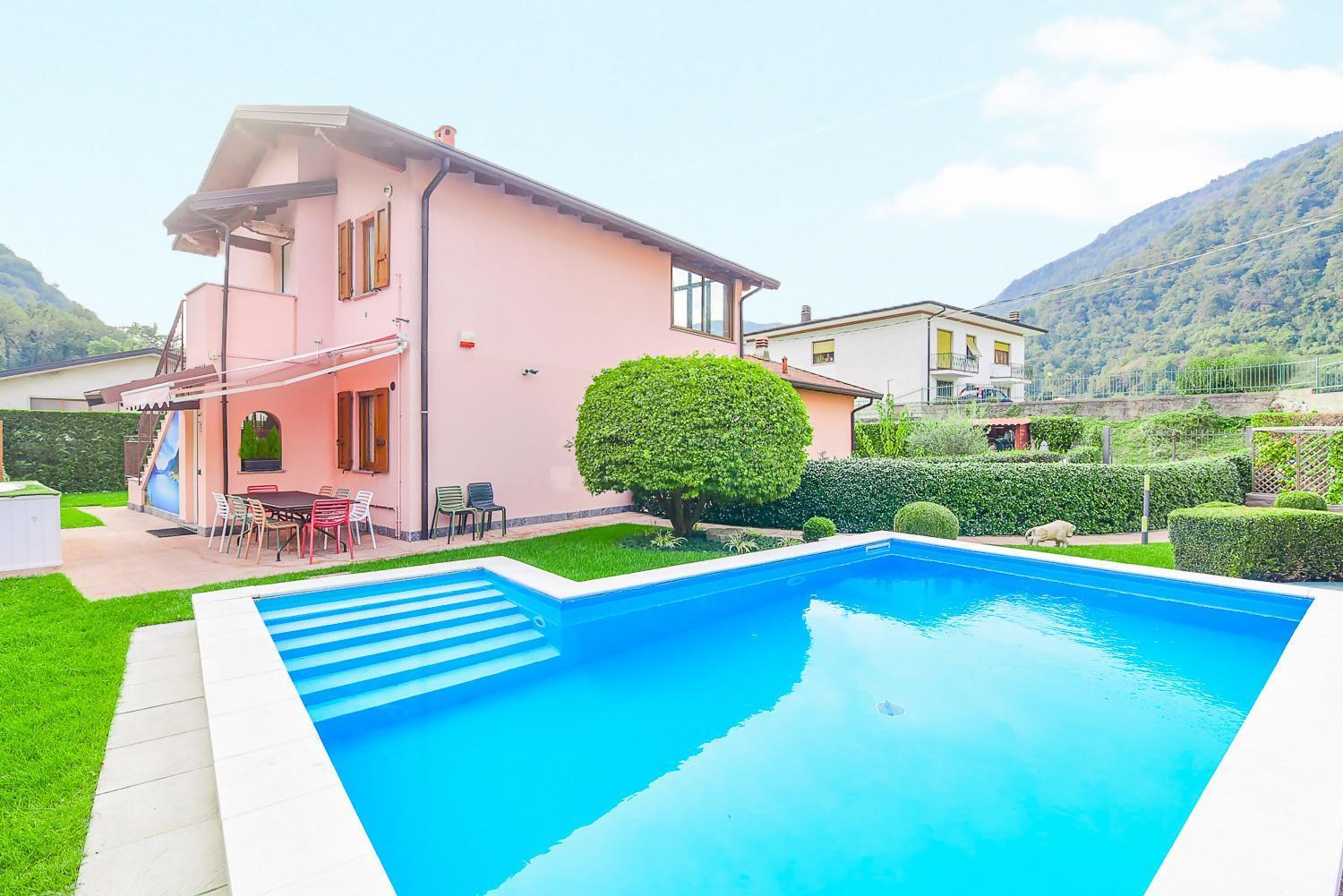 Valbrona Jane E Jolie Holiday Home Private Swimming Pool מראה חיצוני תמונה