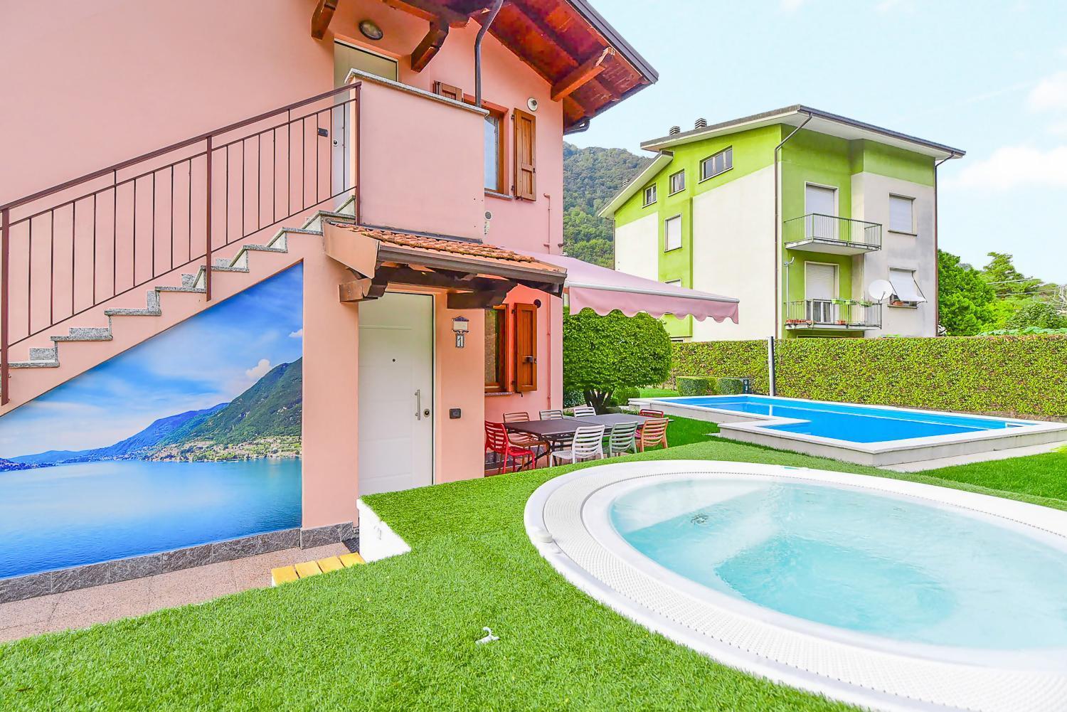 Valbrona Jane E Jolie Holiday Home Private Swimming Pool מראה חיצוני תמונה
