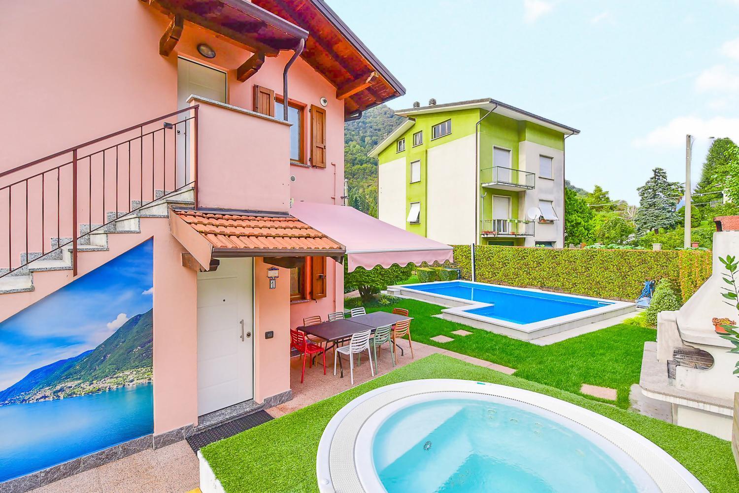 Valbrona Jane E Jolie Holiday Home Private Swimming Pool מראה חיצוני תמונה